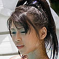 Petite and shaved mekumi buck naked
