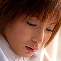 Cute sexy asian dentist in clinic gets horny after her job