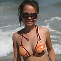 Hot Filipina girlfriends in sexy beach bikinis