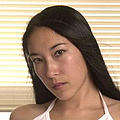 Hot asian amateur strips on couch